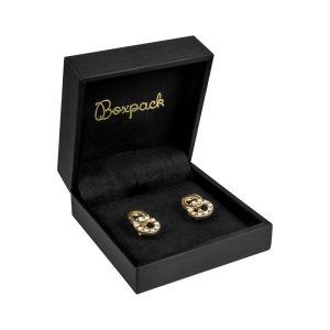 ESTUCHE PARA PENDIENTES COLOR NEGRO 90x90x44 Mm. EB-5-P