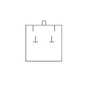 Etui aus Kunstleder für Ohrringe, Modeschmuck, Schmuck in Champagnerfarbe MT-5-P