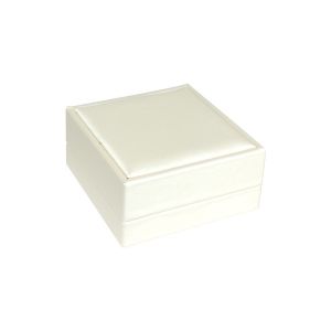 ESTUCHE PARA PENDIENTES COLOR BLANCO ROTO 90x90x44 Mm. WD-5-P