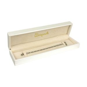 Armbandetui in Cremeweiß 220 x 55 x 37 mm WD-8-PE