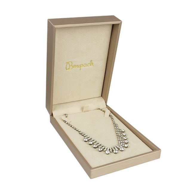 ESTUCHE PARA PULSERA COLOR CHAMPAGNE 110x162x44Mm. MT-9-C