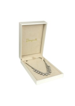 ESTUCHE PARA PULSERA COLOR BLANCO ROTO 110x162x44Mm. WD-9-C