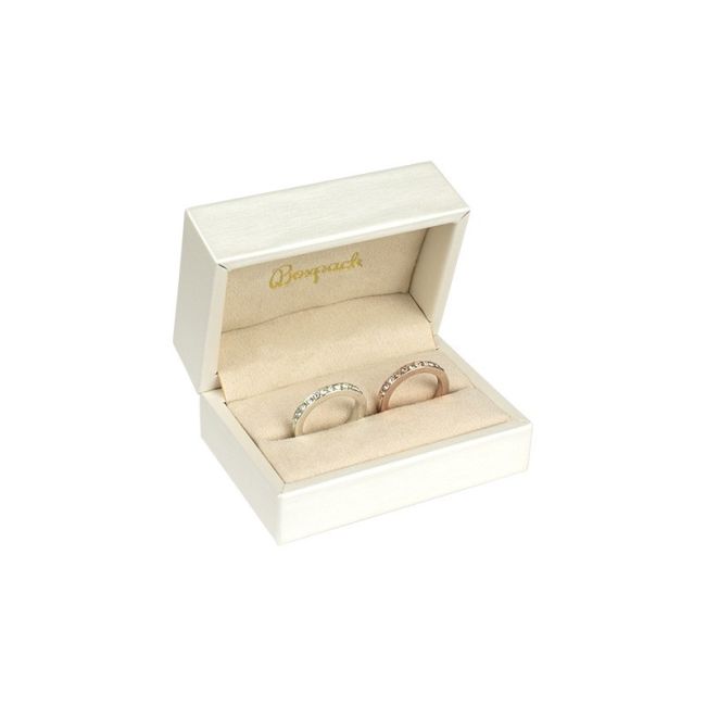 ESTUCHE PARA COLGANTE COLOR BLANCO ROTO 78x52x42 Mm. WD-7-A