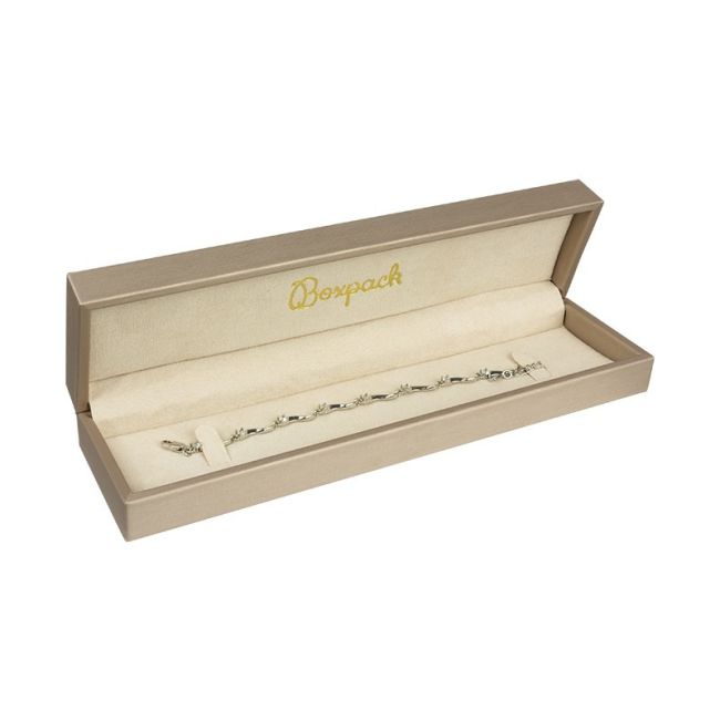 Estojo para pulseira, champanhe 220 x 55 x 37 mm MT-8-PE