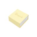 Astuccio in cartone per orecchini, giallo 48 x 48 x 23 mm SL-40-AM-B