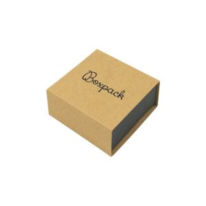 Kartonnen sieradendoosje voor oorbellen, kraft 48 x 48 x 23 mm SL-40-K-N