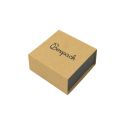Caja de cartón para pendientes color kraft 48x48x23 mm SL-40-K-N