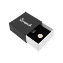 Écrin en carton pour boucles d’oreilles, noir 48 x 48 x 23 mm SL-40-N-B