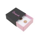 Caja de cartón para pendientes color negro 48x48x23 mm SL-40-N-RS