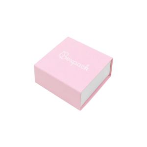 Kartonnen sieradendoosje voor oorbellen, roze 48 x 48 x 23 mm SL-40-RS-B