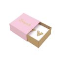 Astuccio in cartone per orecchini, rosa 48 x 48 x 23 mm SL-40-RS-K