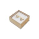 Astuccio in cartone per orecchini, trasparente 48 x 48 x 23 mm SL-40-TR-K