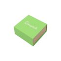 Caja de cartón para pendientes color verde 48x48x23 mm SL-40-VE-K