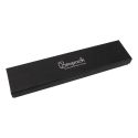 Astuccio in cartone per ciondolo, nero 233 x 53 x 23 mm ep-50