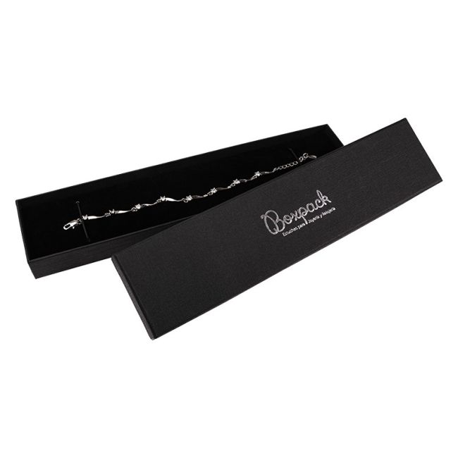 Caja de cartón colgante 233x53x23 mm color negro ep-50