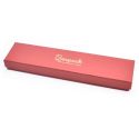 Caja de cartón pulsera 233x53x27 mm color rojo ep-51