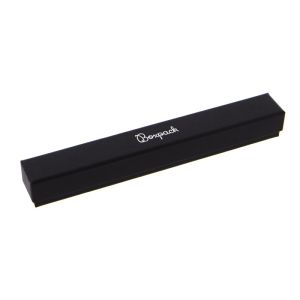 Schwarze Armbandschachtel aus Karton 190 x 25 x 25 mm ep-52