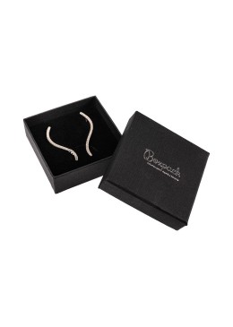 Caja de cartón para colgante 65x65x24 mm color negro ep-60-n