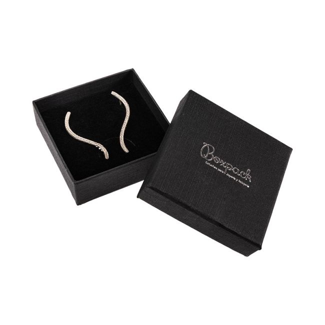 Caja de cartón para colgante 65x65x24 mm color negro ep-60-n