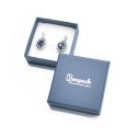 Caja de cartón para conjunto o colgante 65x65x29 mm color azul ep-61