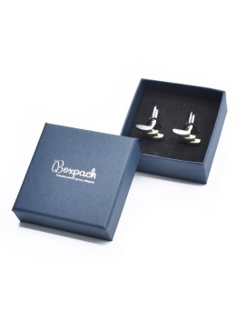 Caja de cartón gemelos 65x65x29 mm color azul ep-61