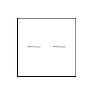 Cufflinks box 65x65x29 mm EP-61-G-A | Custom jewelry packaging