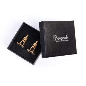 Caja de cartón gemelos 51x51x17 mm color negro ep-61