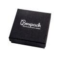 Caixa em cartão para pendente ou conjunto, preta 86 x 86 x 33 mm ep-81