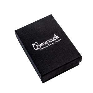 Caja de cartón colgante 80x110x32 mm color negro ep-91