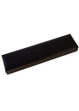 Estuche polipiel negro para pulsera 219x55x22 mm. C-5-PE