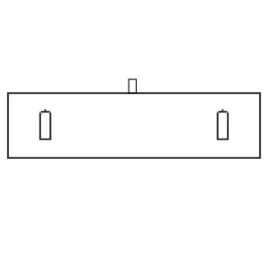 Schwarzes Kunstlederetui für Armbänder, Modeschmuck und Schmuckstücke C-5-PE