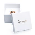 Écrin en carton pour bague, blanc 65 x 65 x 45 mm ip-43