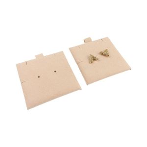 Almofada de microfibra para brincos, nude T-M1-NU