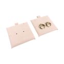 Almofada de microfibra para brincos, rosa pó T-M1-RE