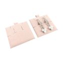 Microfiber omega earring pad, powder pink T-M2-RE