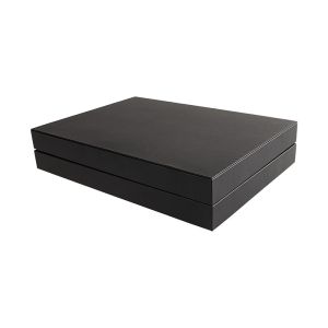 Leatherette jewelry display tray, black BJ-U-N