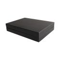 Leatherette jewelry display tray, black BJ-U-N