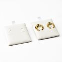 Coussin à boucles d’oreilles pour plateau, blanc T-24PO-B