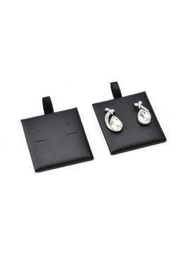 Taco para pendientes de joyería, bisutería color negro para bandeja T-24PO-N