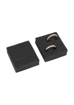Taco para alianzas de joyería, bisutería color negro para bandeja  T-24A-N