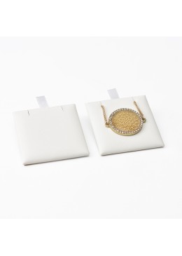 Taco para colgante de joyería, bisutería color blanco para bandeja  T-24C-B