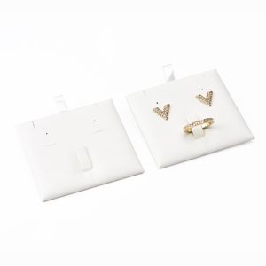 Jewelry set pad for large tray, white T-12J-B