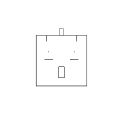 Almofada para conjunto 71 x 66 mm T-12J-B