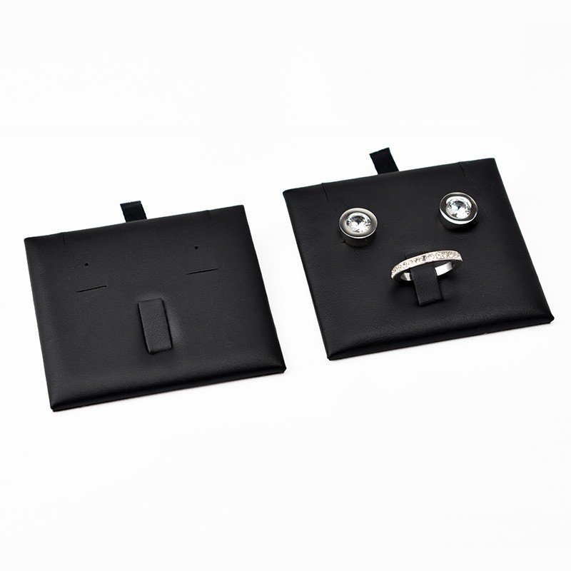 Taco para conjunto de joyería, bisutería color negro para bandeja grande T-12J-N