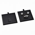 Taco para conjunto de joyería, bisutería color negro para bandeja grande T-12J-N