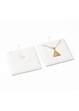 Taco para colgante de joyería, bisutería color blanco para bandeja grande T-12CG-B