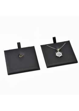Taco para colgante de joyería, bisutería color negro para bandeja grande T-12CG-N