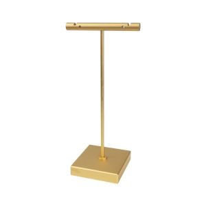 Oorbellendisplay van goudkleurig metaal GD-5