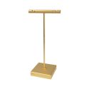 Oorbellendisplay van goudkleurig metaal GD-5