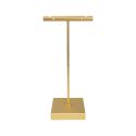 Gold metal earring display GD-5